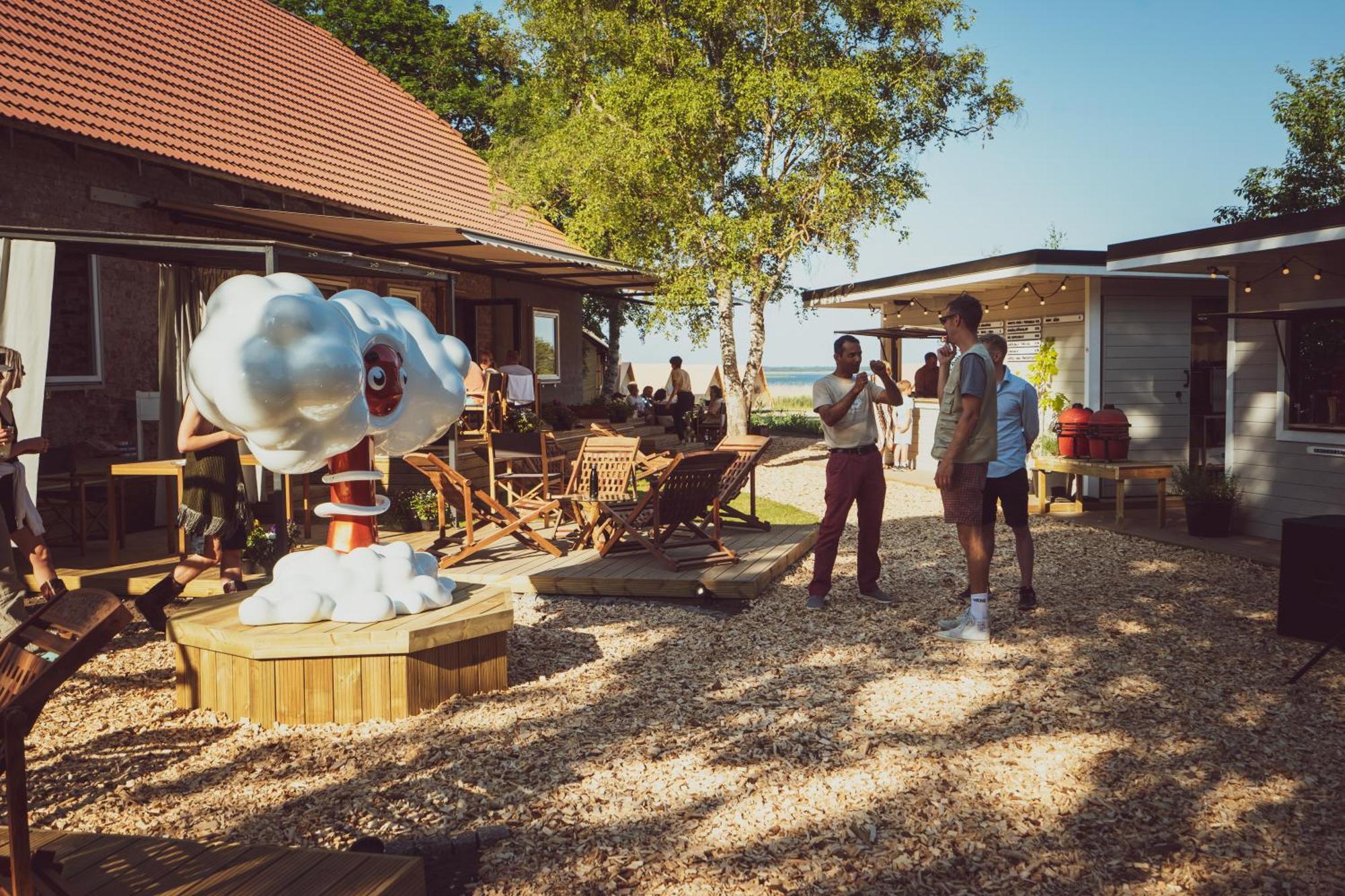 Готель Mia Glamping Orissaare Екстер'єр фото